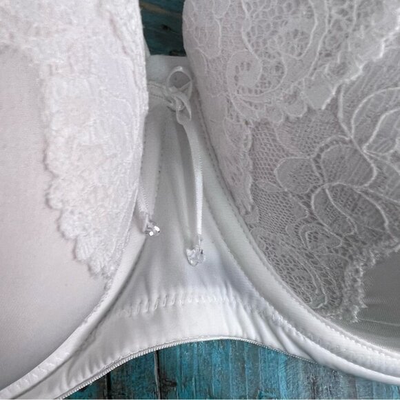 ADDITION Elle Ashley Graham Lace Thin  Micro Fiber Showstopper Bra Size 42DD​ - Picture 4 of 13